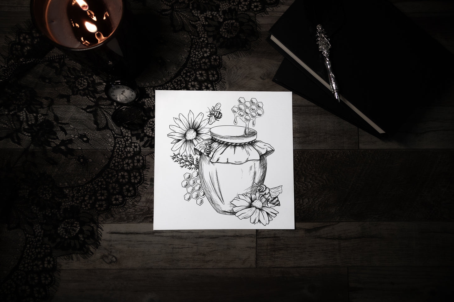 Midsummer Hex Art Print
