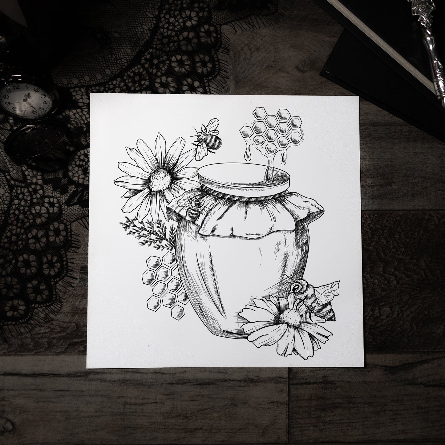 Midsummer Hex Art Print