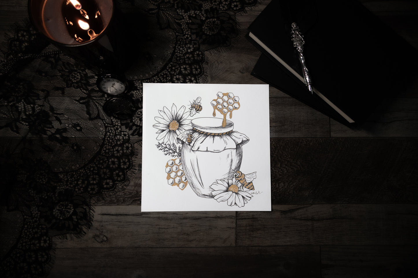 Midsummer Hex Art Print