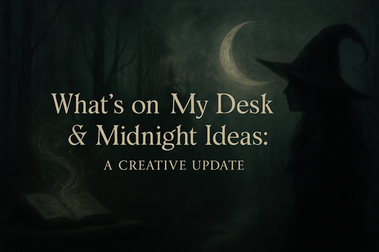 What’s on My Desk & Midnight Ideas: A Creative Update