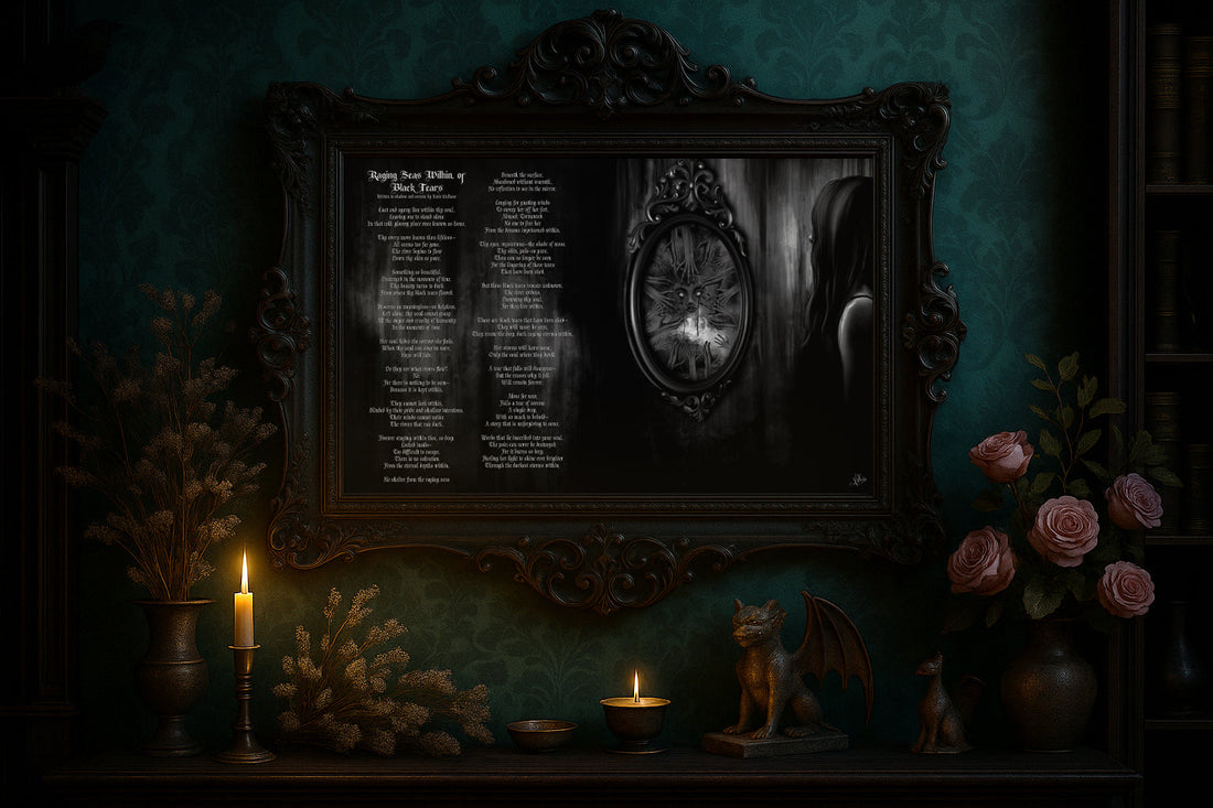 The Story Behind ‘My Catharsis’: A Dark Reflection in Art & Verse