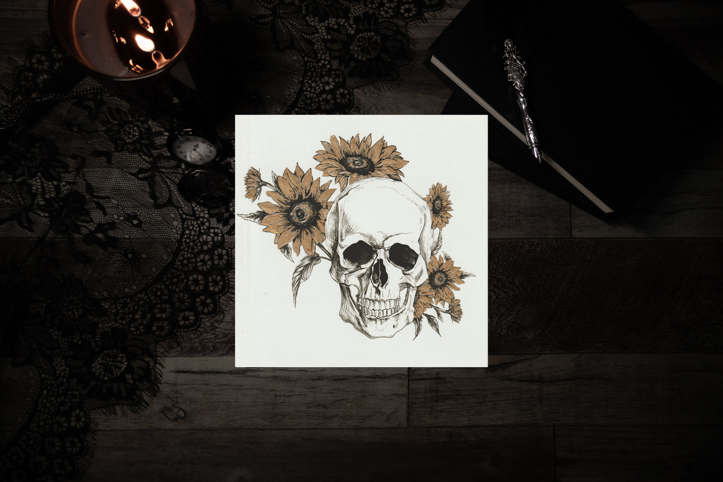 Bones Beneath Sunflowers